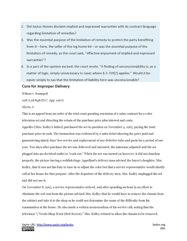 Business Law and the Legal Environment - Page 656